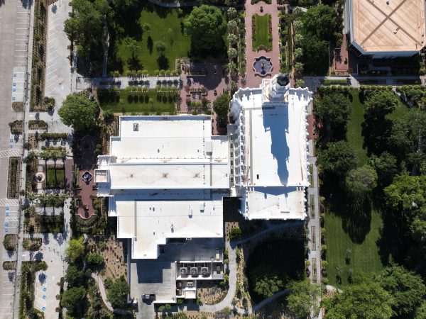 St. George Temple Top View